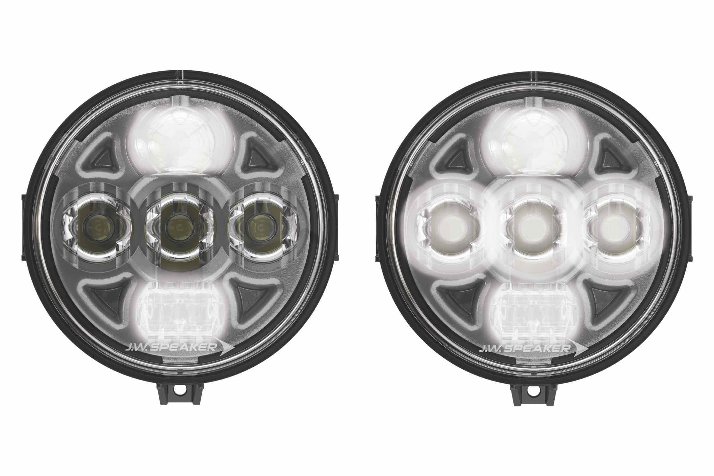 JW Speaker: 8415-EV 12/24V Highbeam/Lowbeam Rigid Mount