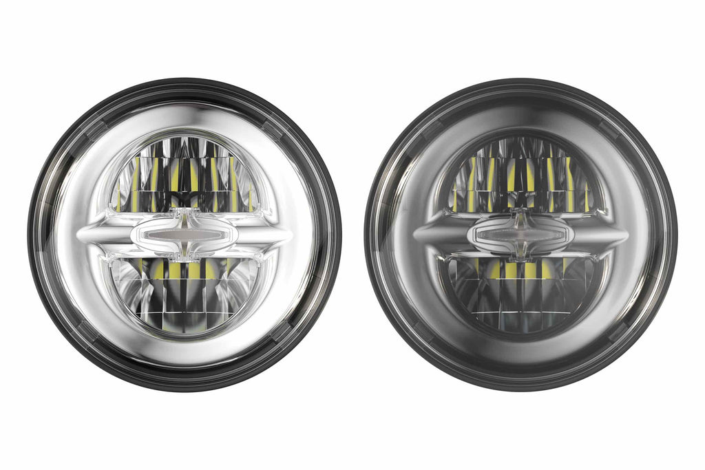 JW Speaker: 8620 - 12V LED Headlight (Chrome)