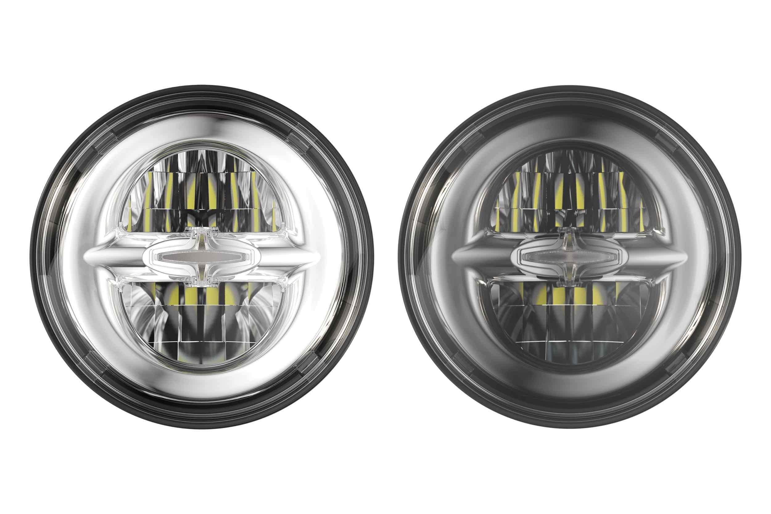 JW Speaker: 8620 - 12V LED Headlight (Chrome)