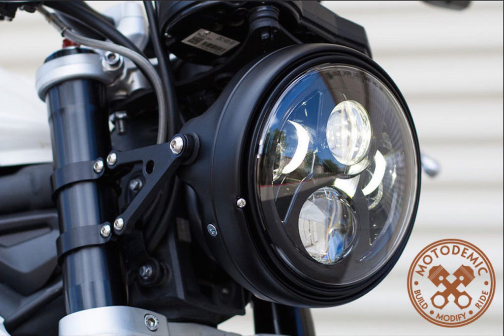 JW Speaker: 8700-EVO2-DB 12/24V DOT Headlamp (Chrome)