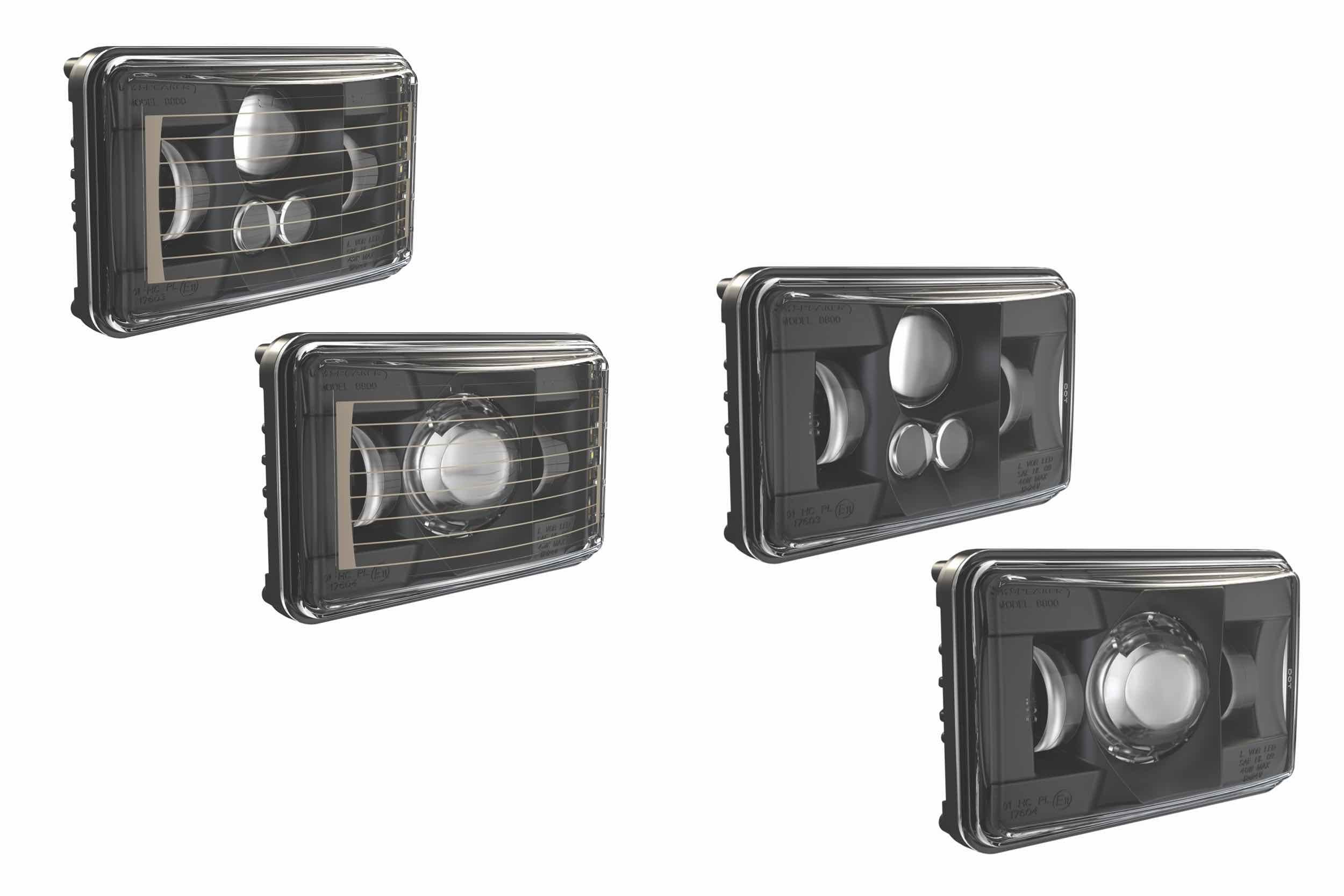 JW Speaker: 8800 EV2-12/24V Lowbeam SAE/ECE (RHT / Chrome)