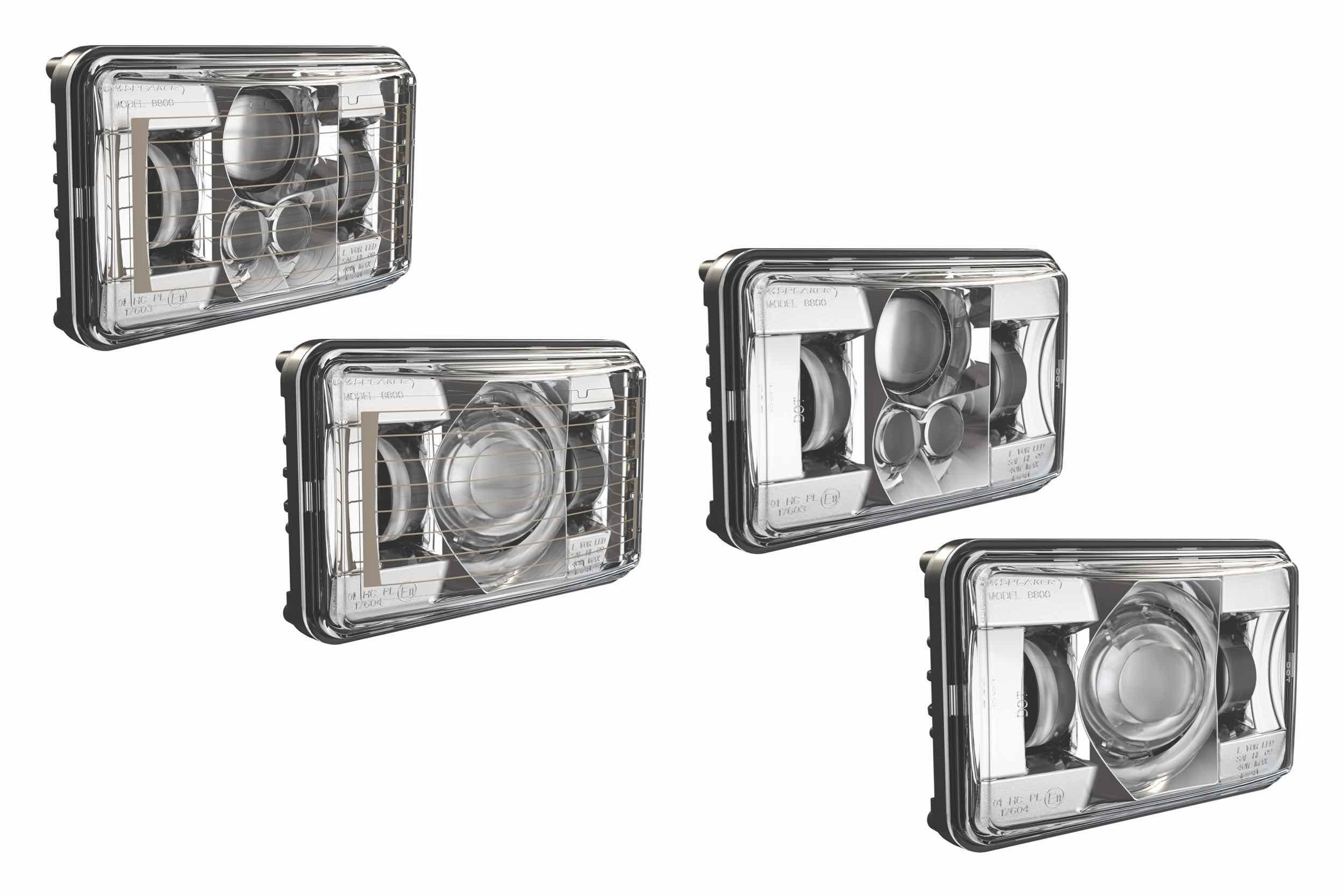 JW Speaker: 8800H EV2 12/24V High Beam SAE/ECE (HEATED / Chrome)