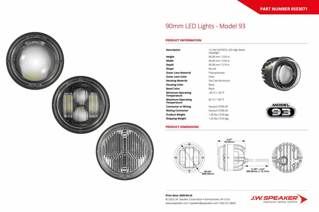 JW Speaker: 93 - Each Pedestal Mount (SET)