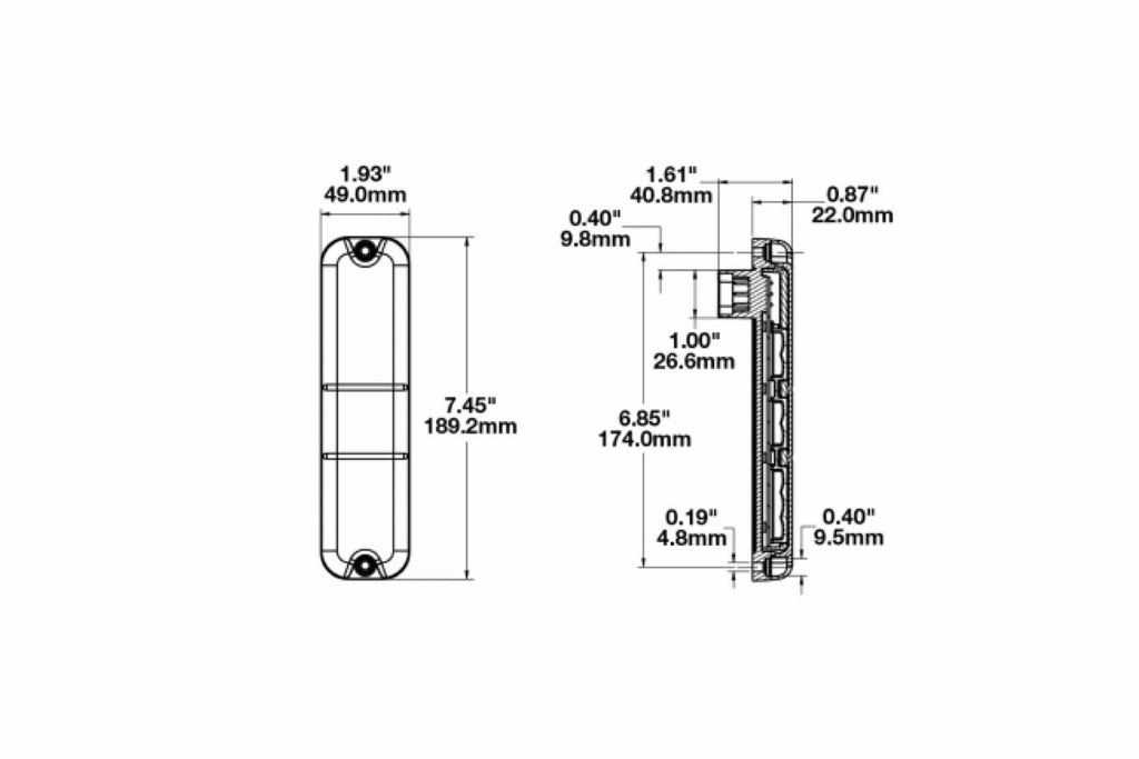 JW Speaker: 281 12V (Each / Stop/Turn/Tail/Reverse / No Flasher)