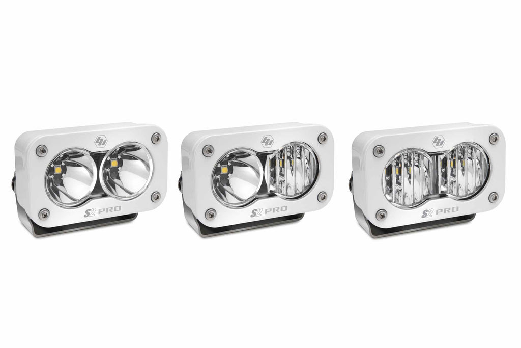 BD S2 Pro LED Work Light: (Each / Amber / Work-Scene Beam)