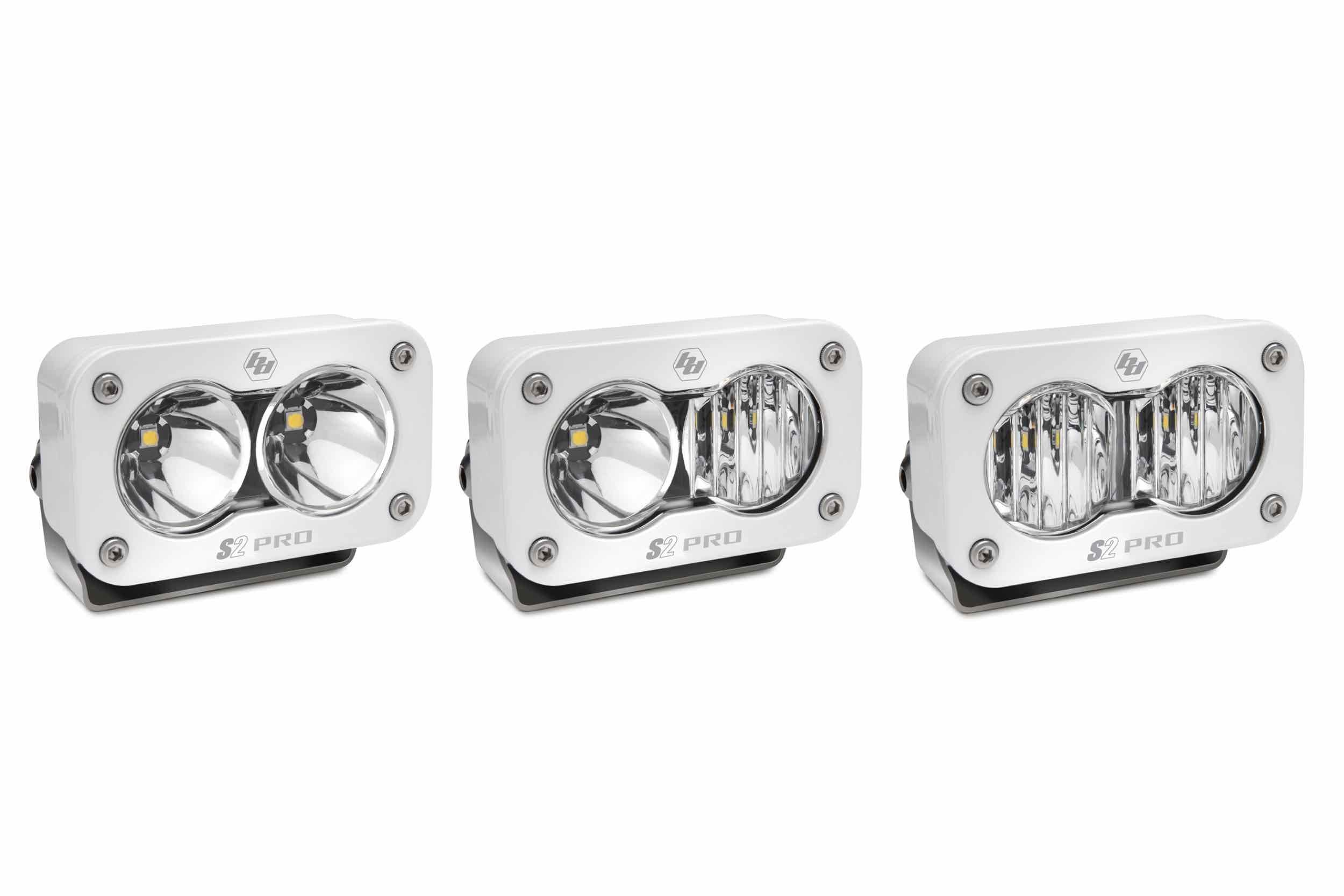BD S2 Pro LED Work Light: (Each / Amber / Work-Scene Beam)