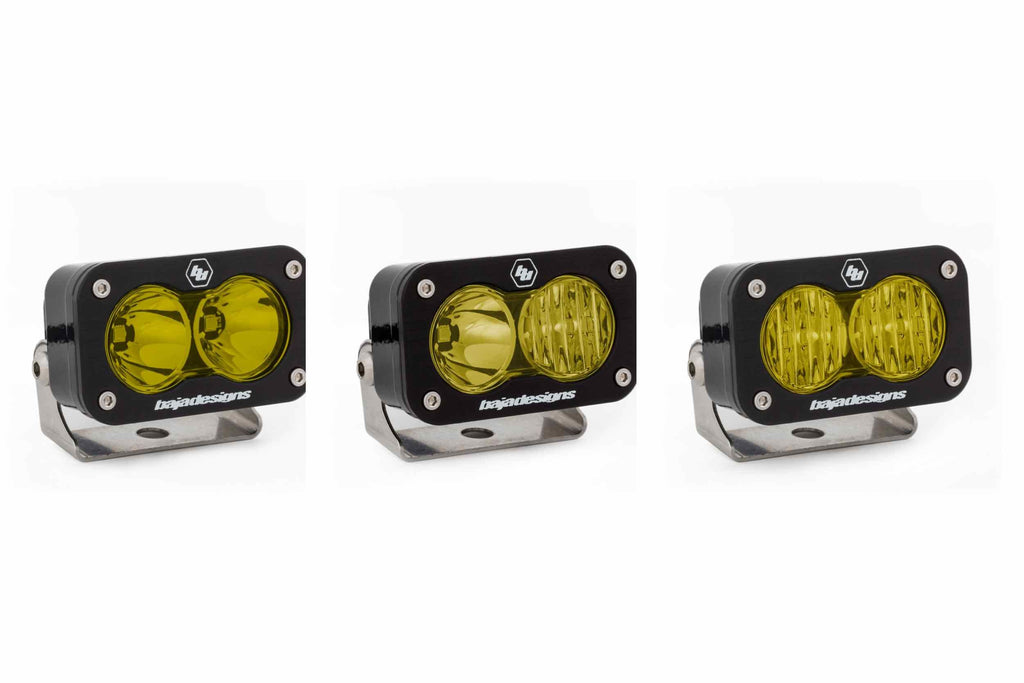 BD S2 Pro LED Work Light: (Each / Amber / Driving Combo Beam / Flush Mount)