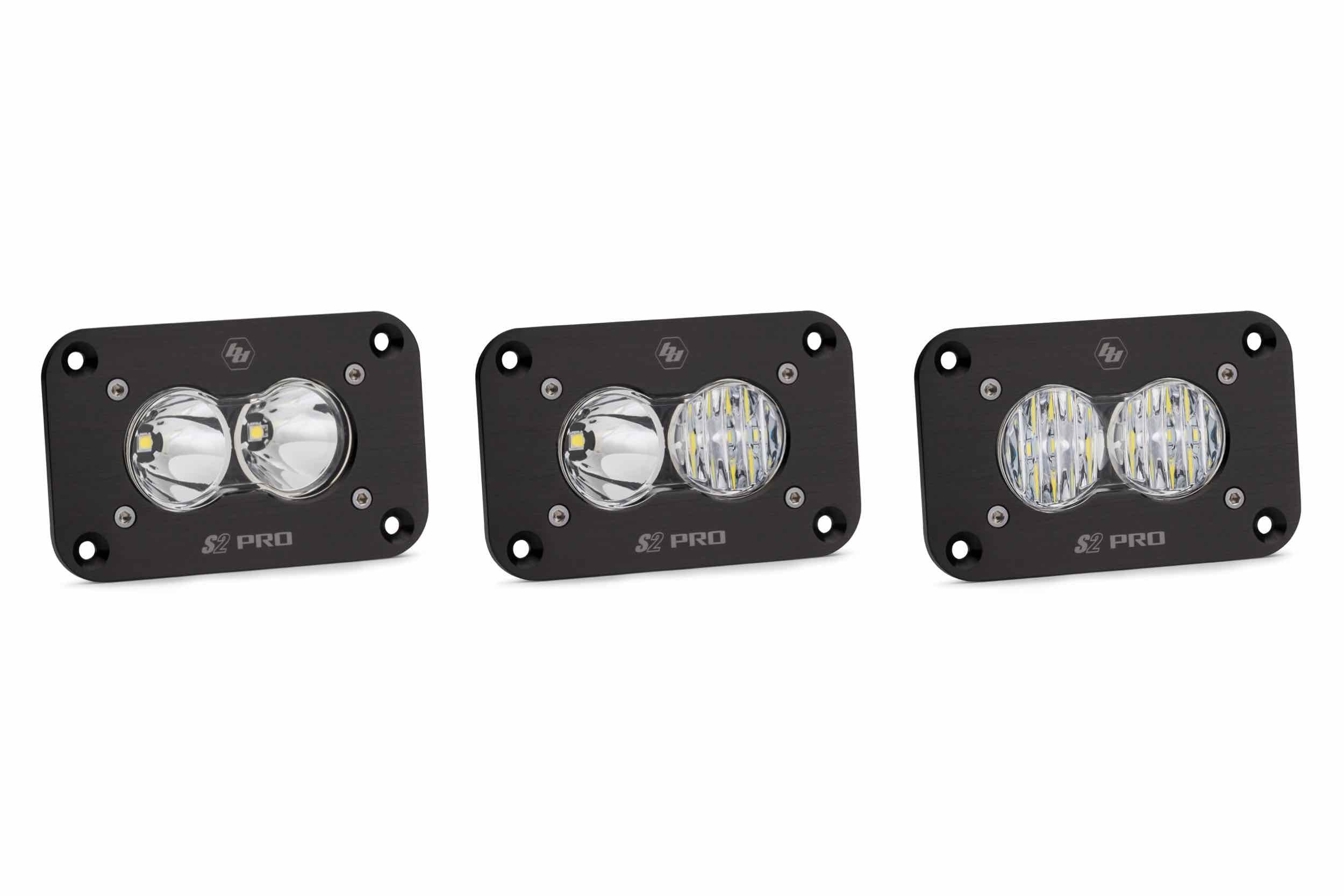 BD S2 Pro LED Work Light: (Each / Amber / Work-Scene Beam)