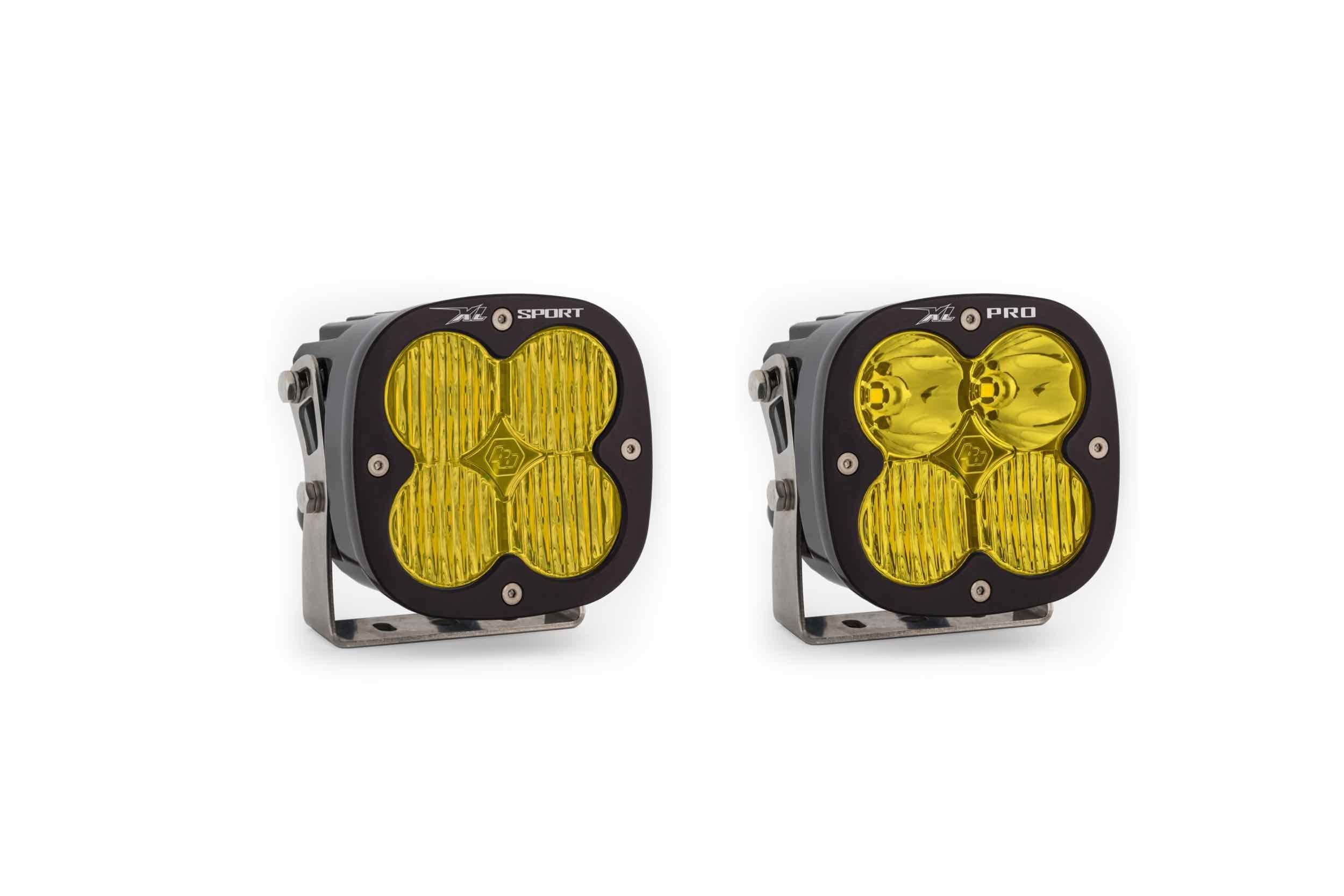 BD XL80 LED Light Pods: (Each / Amber / Wide Cornering Beam)