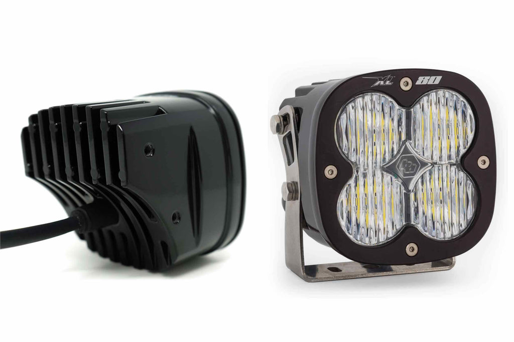 BD XL80 LED Light Pods: (Each / Amber / Wide Cornering Beam)