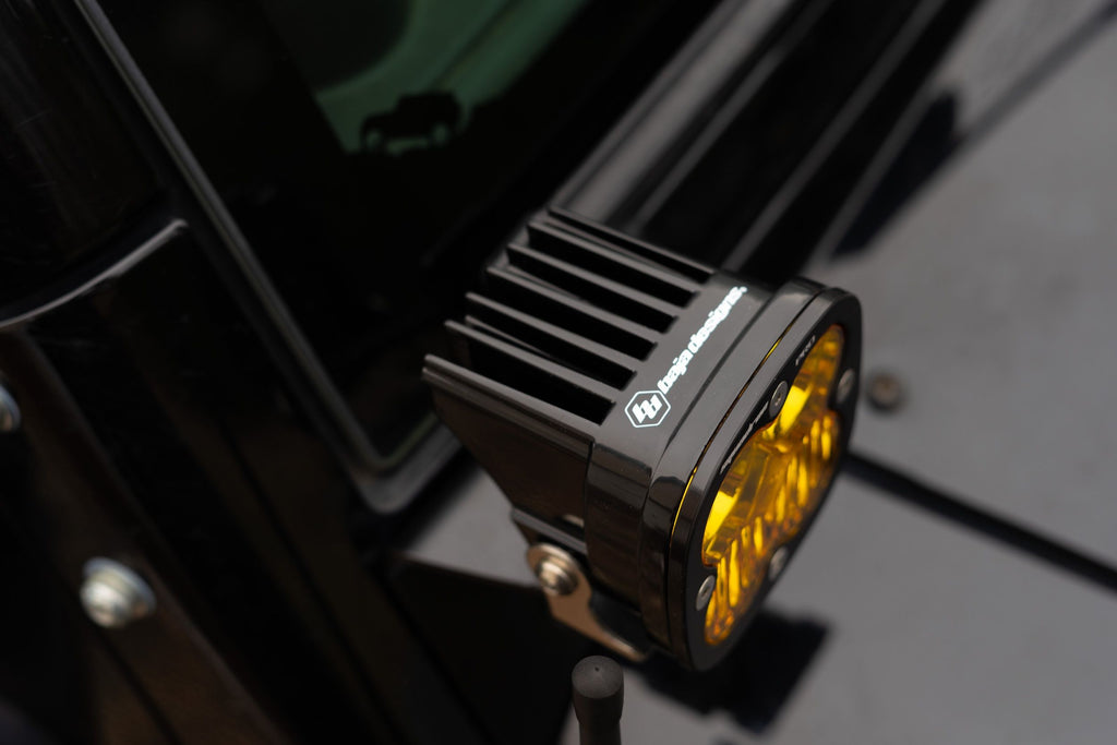 BD XL80 LED Light Pods: (Each / Amber / Wide Cornering Beam)
