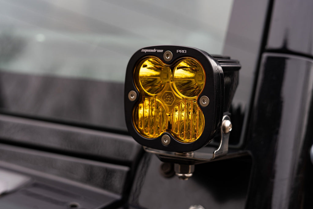 BD XL80 LED Light Pods: (Each / Amber / Wide Cornering Beam)