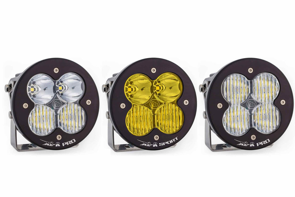 BD XL R Pro LED Light Pods: (Each / Amber / Wide Cornering Beam)