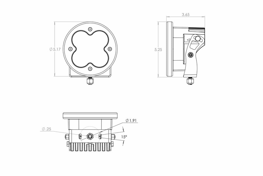 BD Light Bar Cover (Clear / XL-R Series)