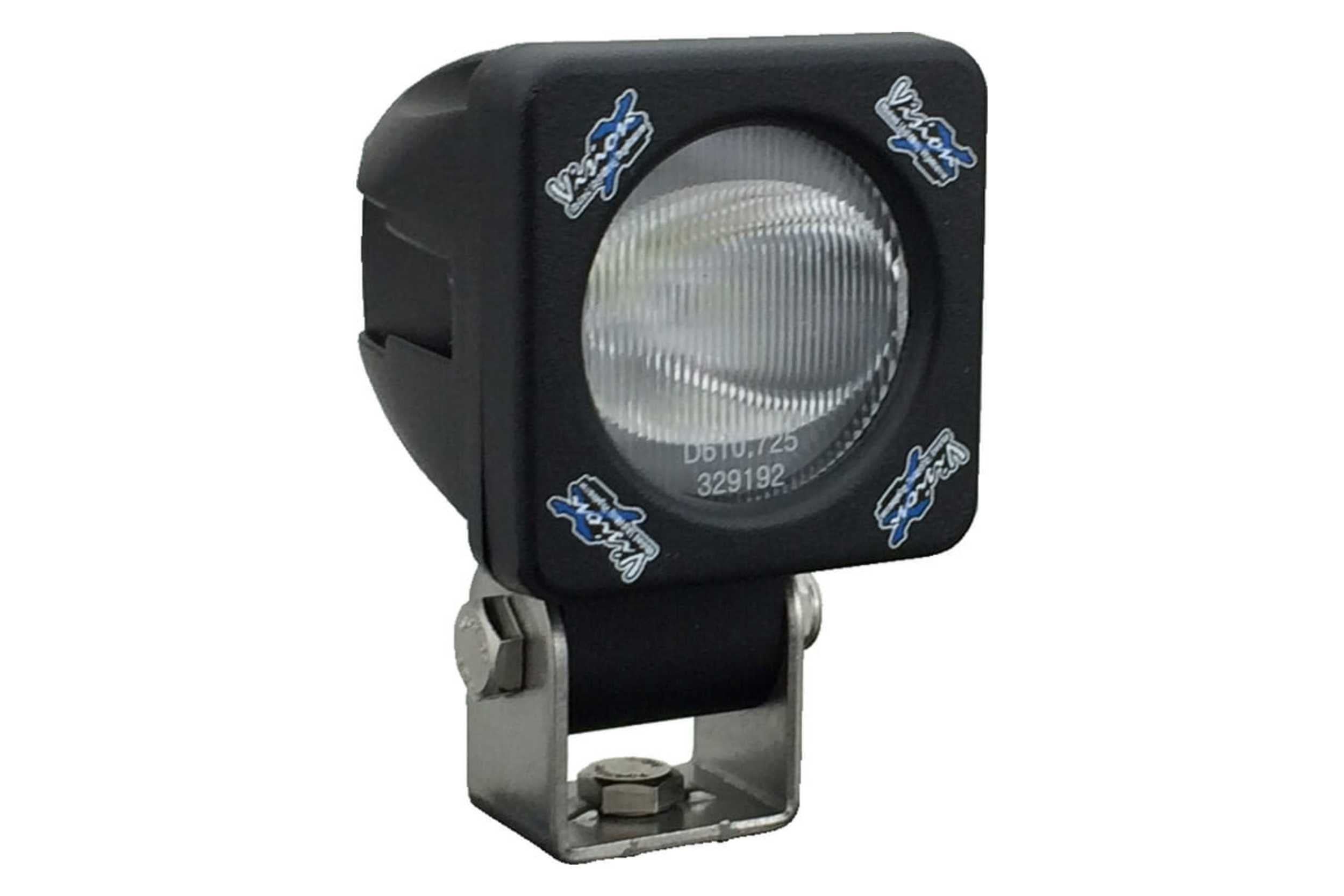 Vision X Solstice Solo LED Pod: (2in / Black / 3065 Degree Elliptical Beam)