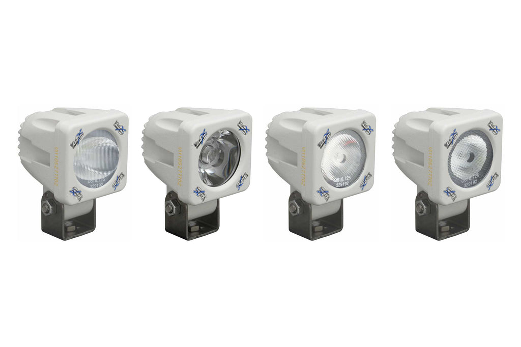 Vision X Solstice Solo LED Pod: (2in / White / 60 Degree Xtra Wide Beam)