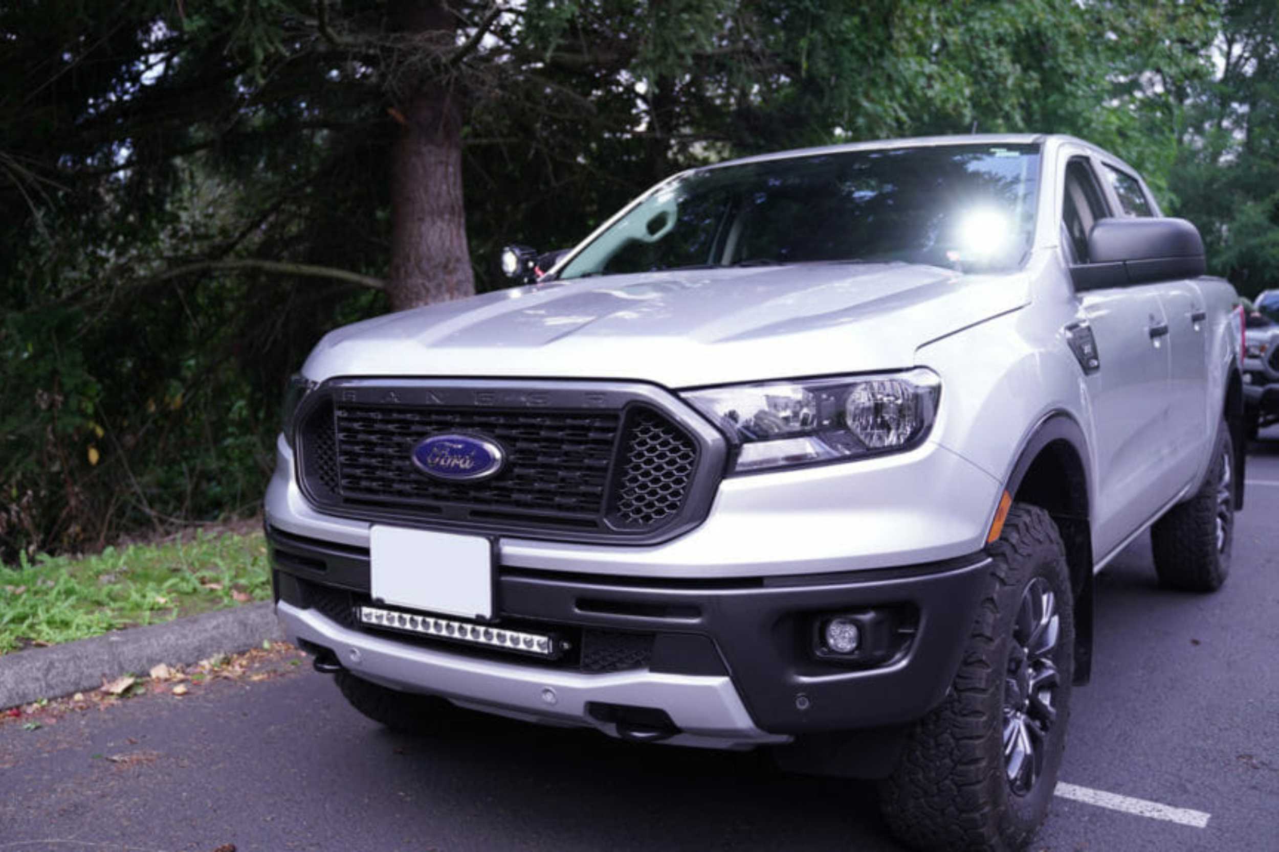 Vision X Bumper Mount LED System: Ford Ranger (19+) (1x XPL Halo Light Bar)