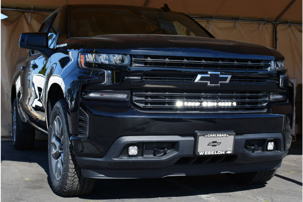 BD LED Fog Kit: Silverado 1500 (19+) (Amber / Squadron Pro)