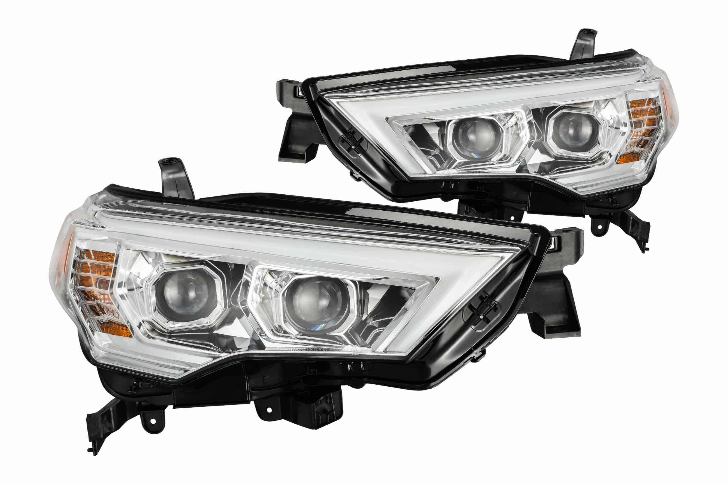 ARex Luxx LED Headlights: Toyota 4Runner (14-20) - Chrome (Set)