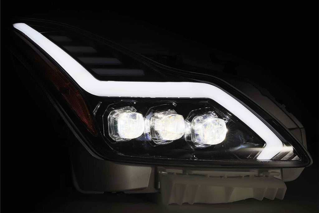 ARex Nova LED Headlights: Infiniti G37 / Q60 (08-15) - Gloss Black (Set)
