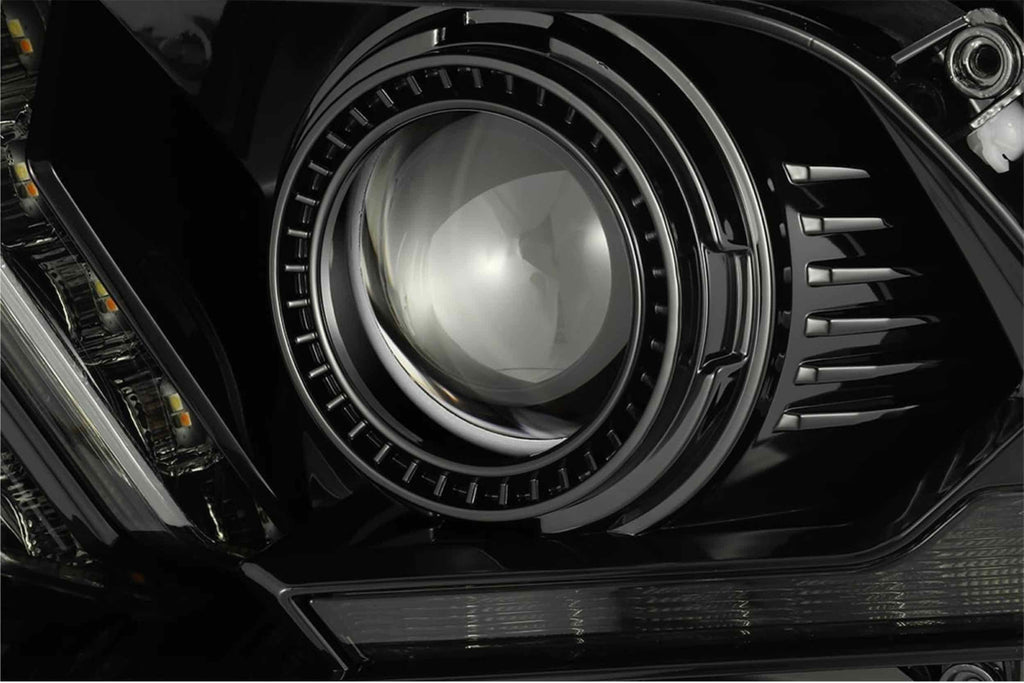 ARex (PRO-Series) Halogen Headlights: Ford Mustang (10-12) - Alpha-Black (Set)