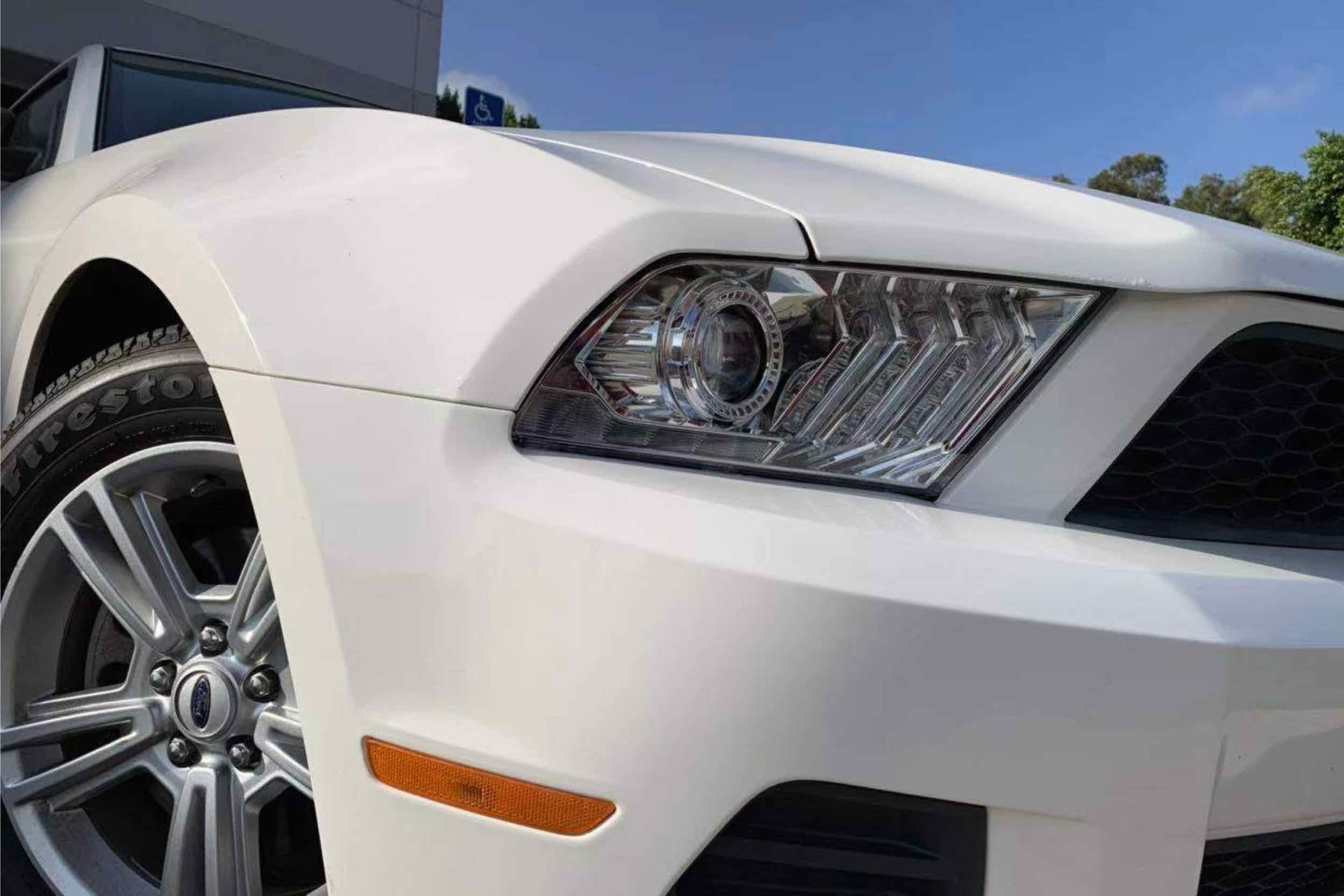 ARex (PRO-Series) Halogen Headlights: Ford Mustang (10-12) - Black (Set)