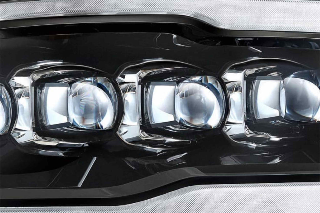 ARex Nova LED Headlights: Dodge Ram (09-18) - Chrome (Set)