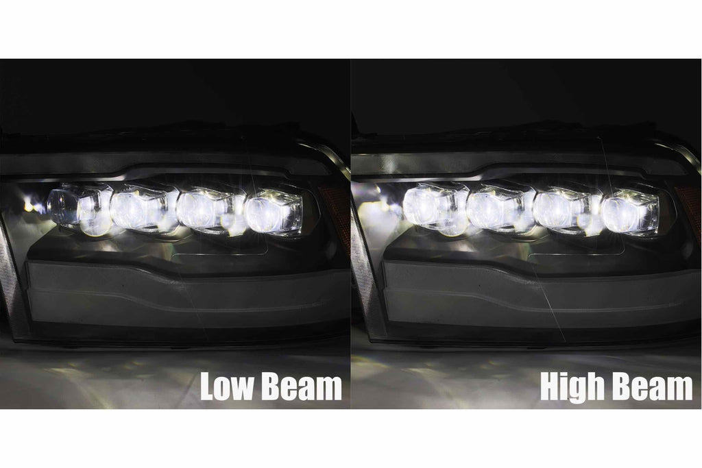 ARex Nova LED Headlights: Dodge Ram (09-18) - Chrome (Set)