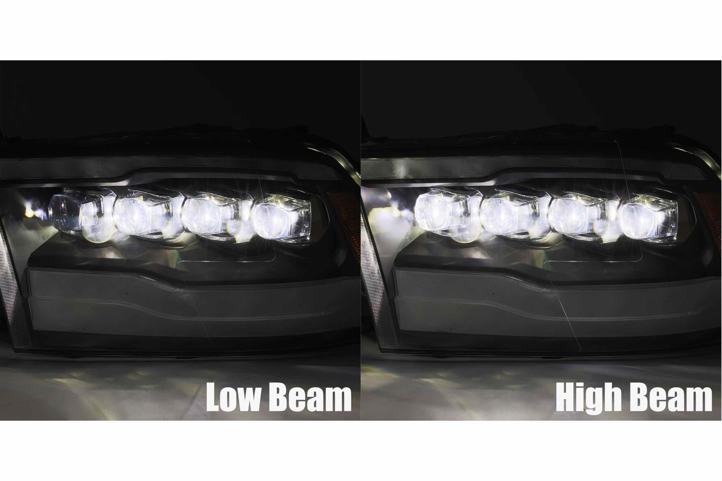 ARex Nova LED Headlights: Dodge Ram (09-18) - Chrome (Set)