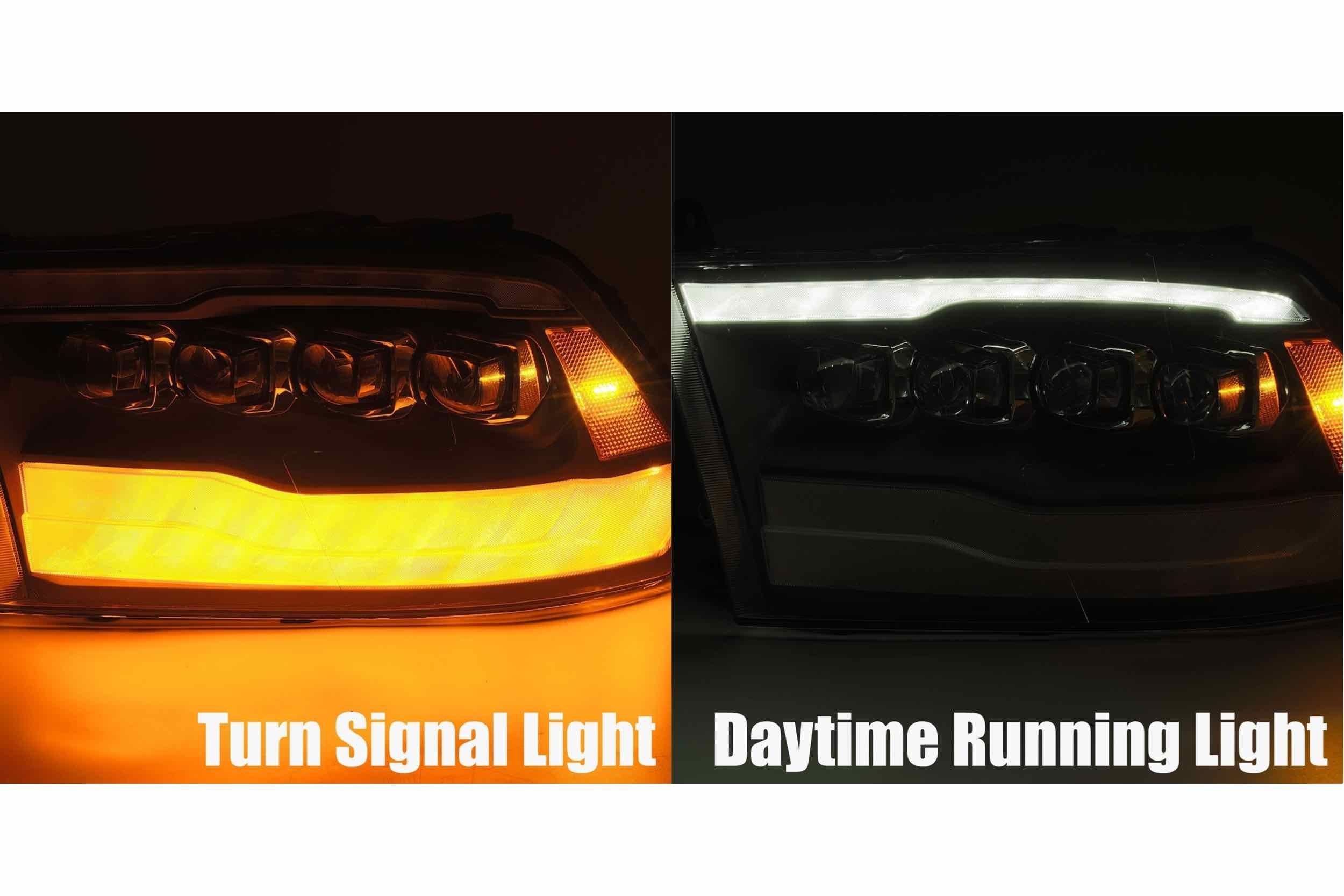 Adapter: Dodge Ram (09-18) for trucks with OEM Projector Headlights (set)