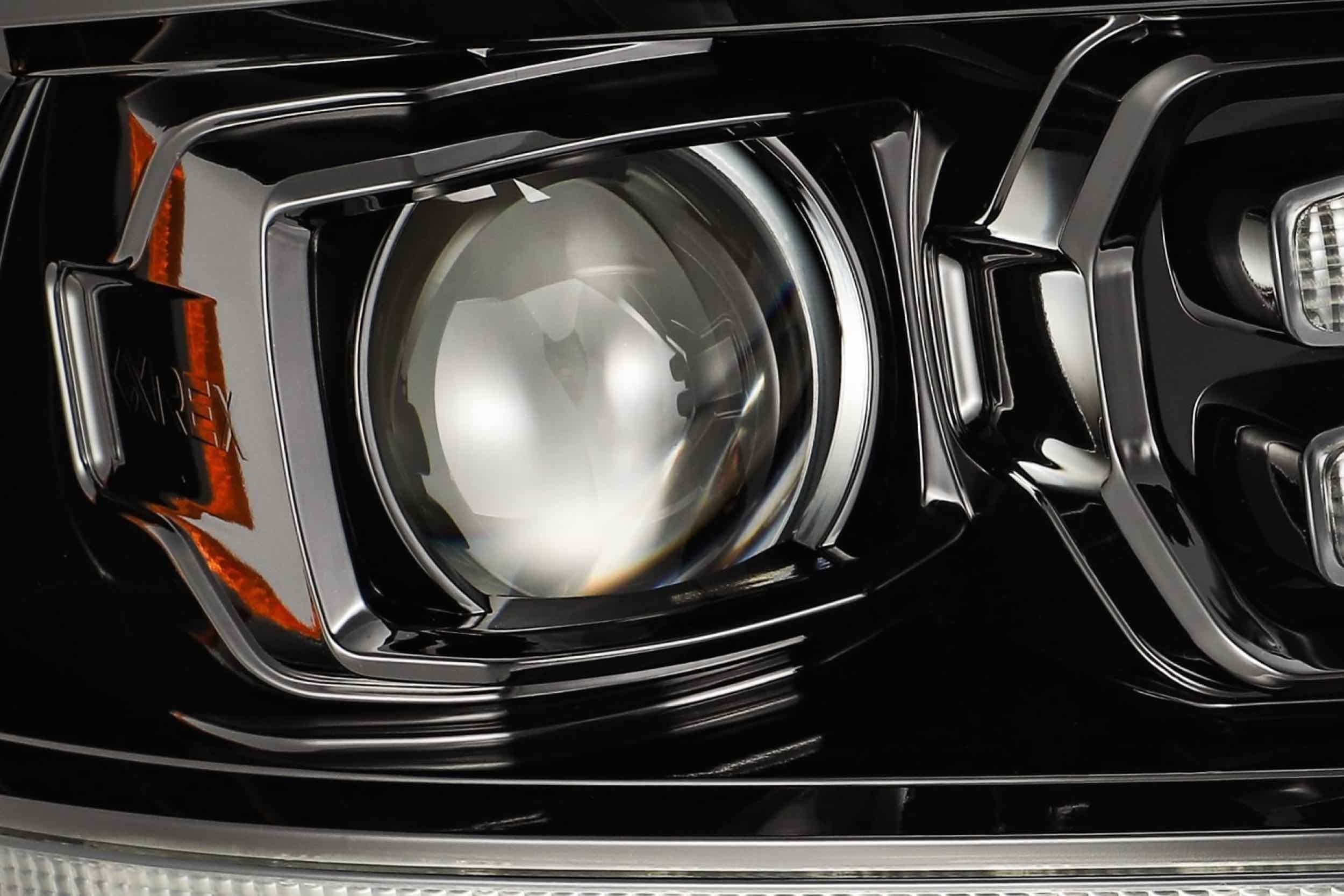 ARex (PRO-Series) Halogen Headlights: Dodge Ram (09-18) (G2) - Alpha-Black (Set)