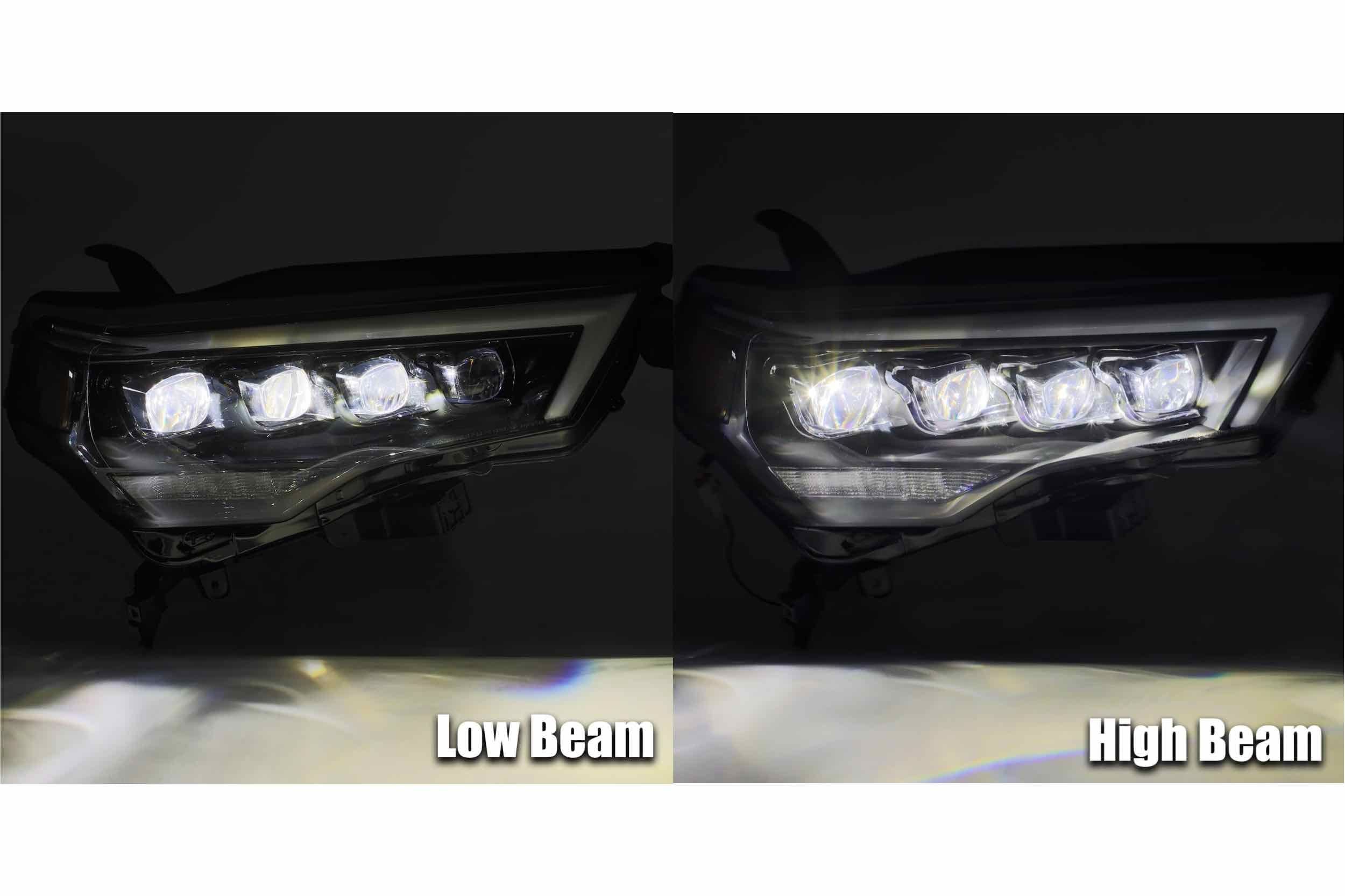 ARex Nova LED Headlights: Toyota 4Runner (14-20) - Chrome (Set)