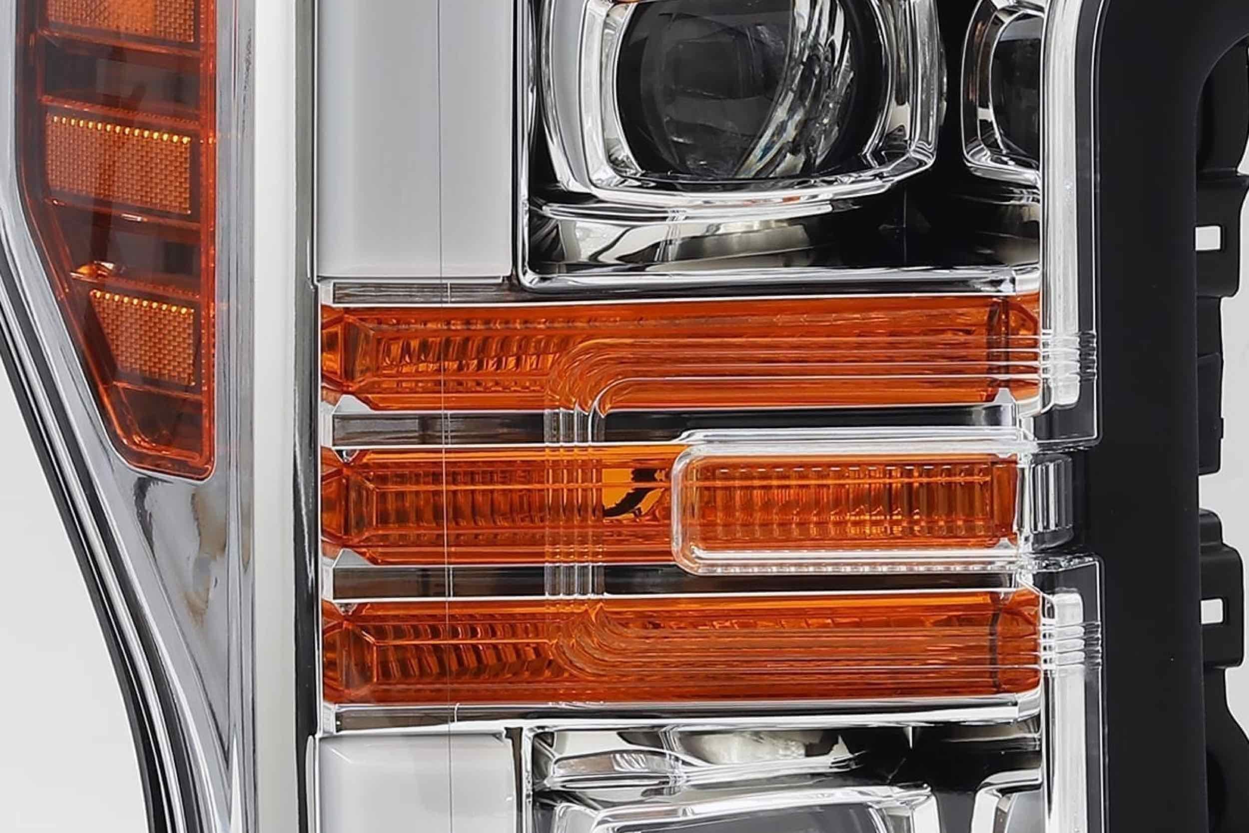 ARex (PRO-Series) Halogen Headlights: Ford Super Duty (17-19) - Black (Set)