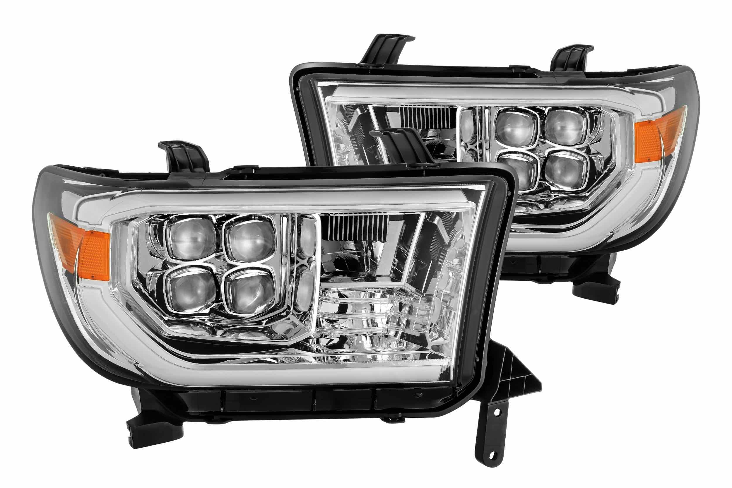 ARex Nova LED Headlights: Toyota Tundra (07-13) - Alpha-Black w/ Adj (Set)