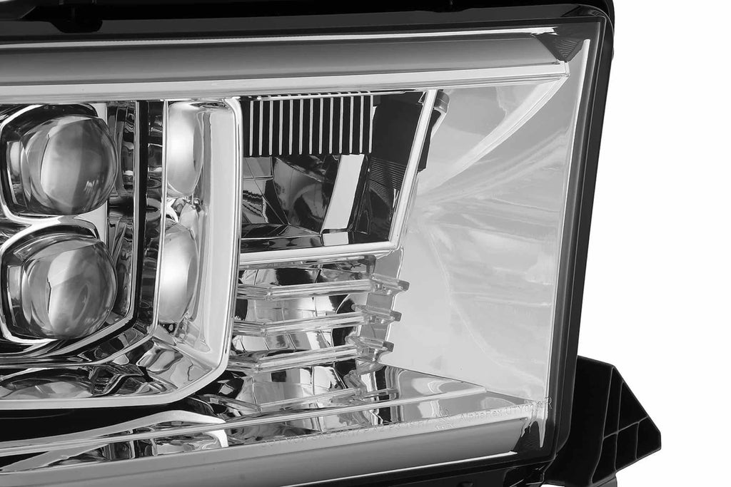 ARex Nova LED Headlights: Toyota Tundra (07-13) - Alpha-Black w/ Adj (Set)