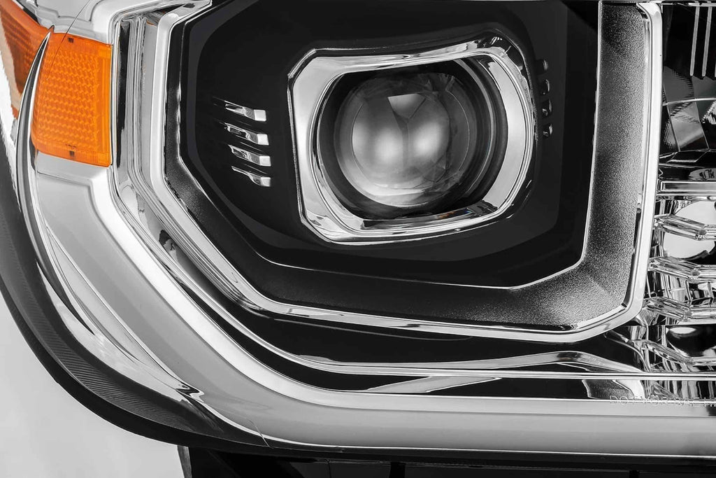ARex Luxx LED Headlights: Toyota Tundra (07-13) - Black w/ Adj (Set)