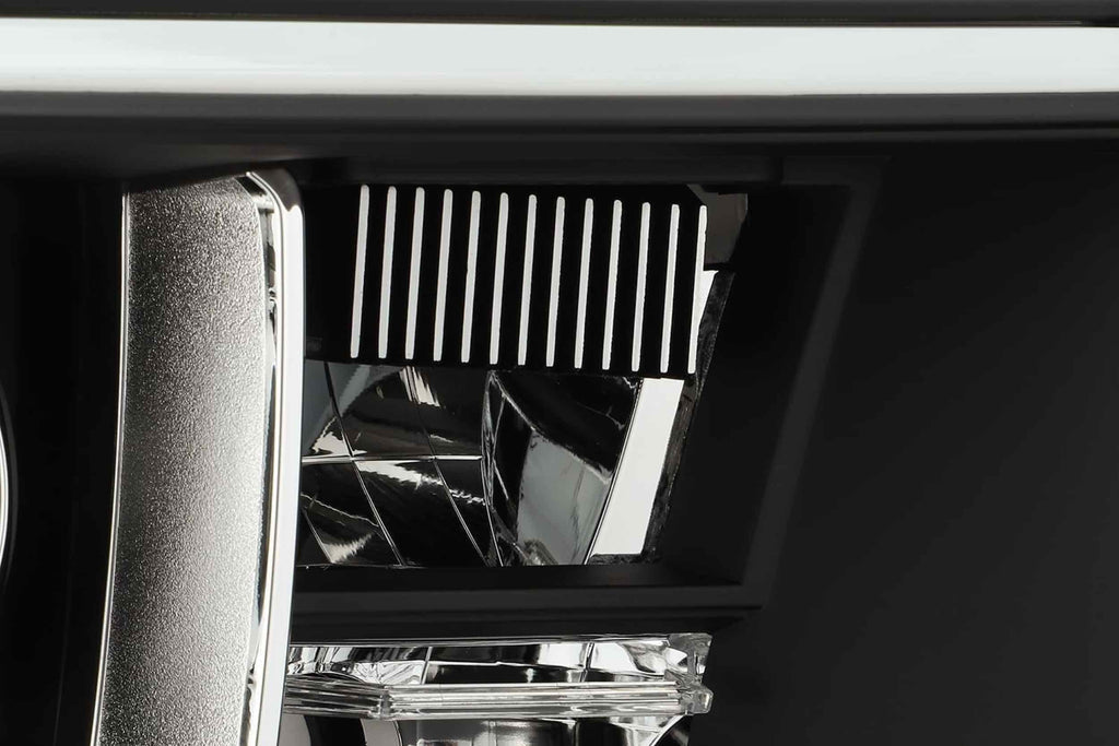 ARex Luxx LED Headlights: Toyota Tundra (07-13) - Alpha-Black w/o Adj (Set)