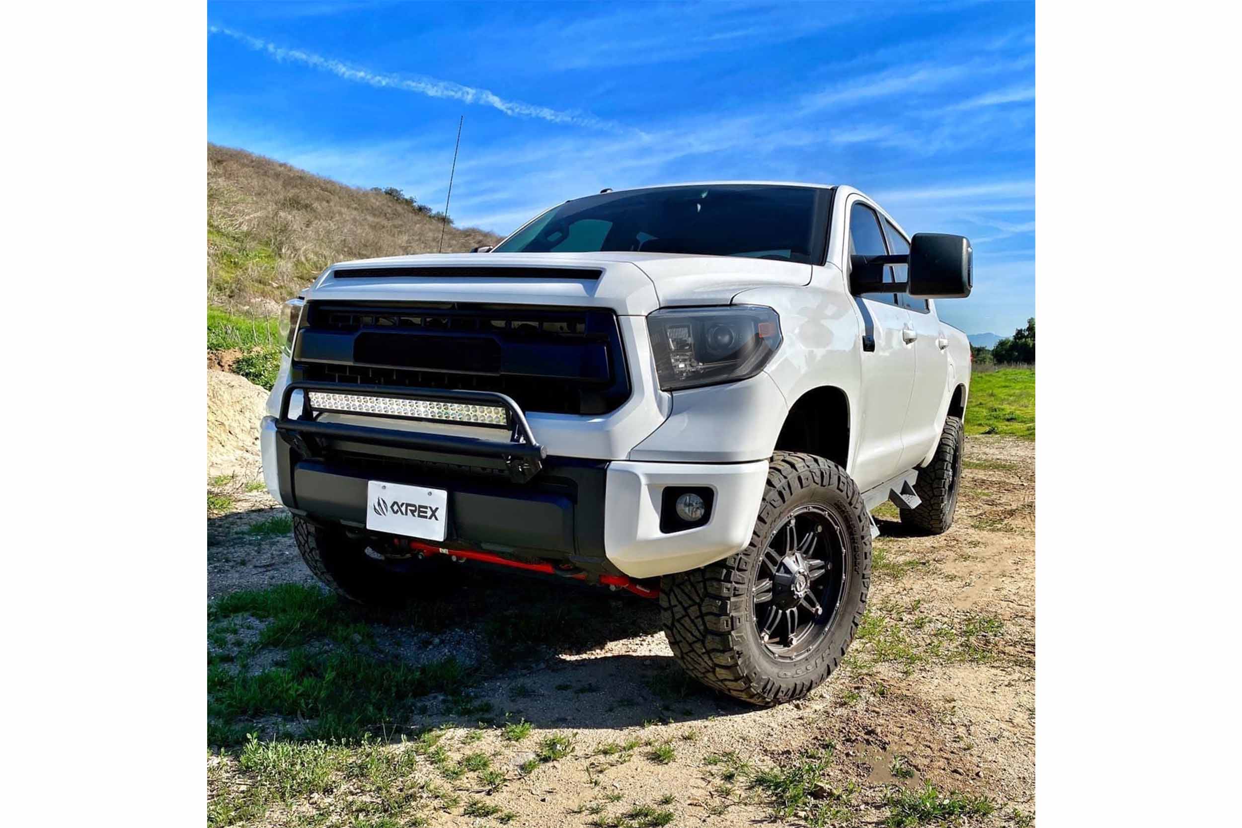 ARex (PRO-Series) Halogen Headlights:: Toyota Tundra (14-20) - Matte Black / Chrome (Set)