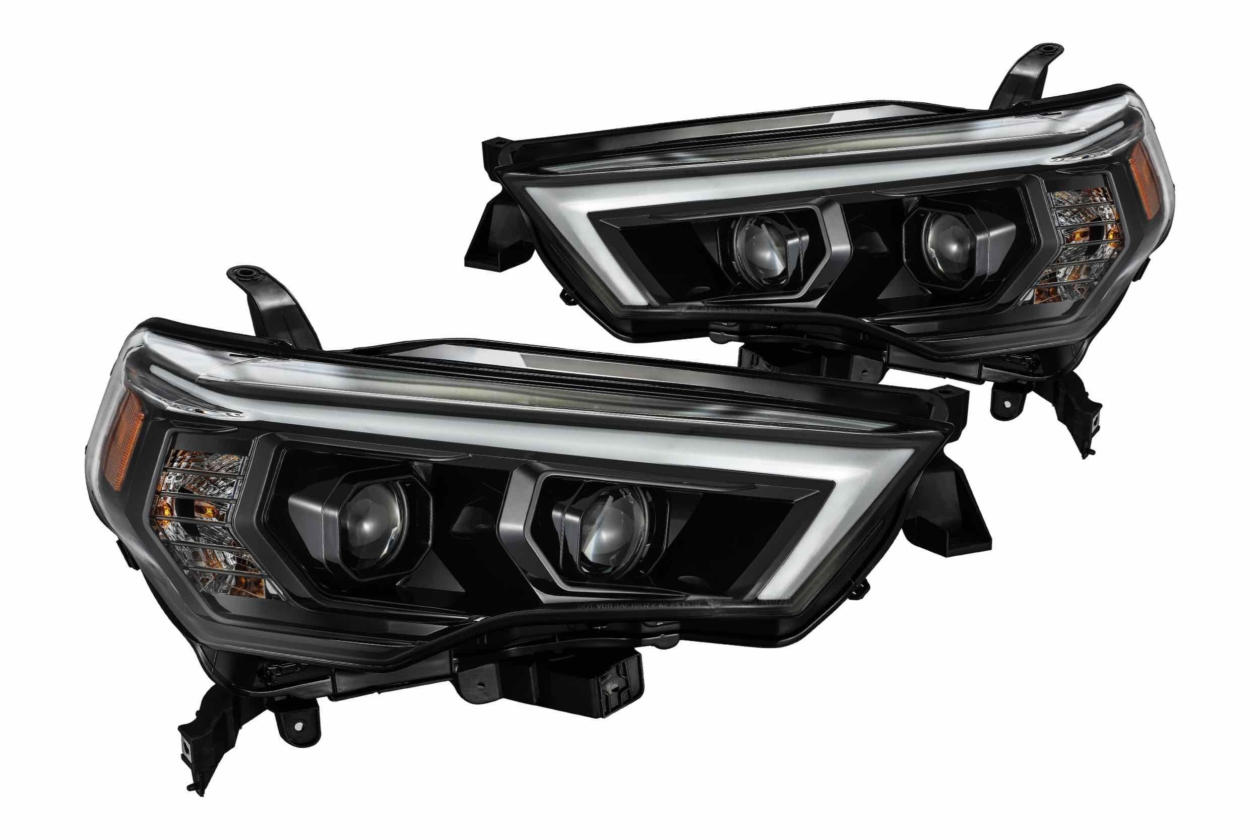 ARex (PRO-Series) Halogen Headlights:: Toyota 4Runner (14-20) - Chrome (Set)