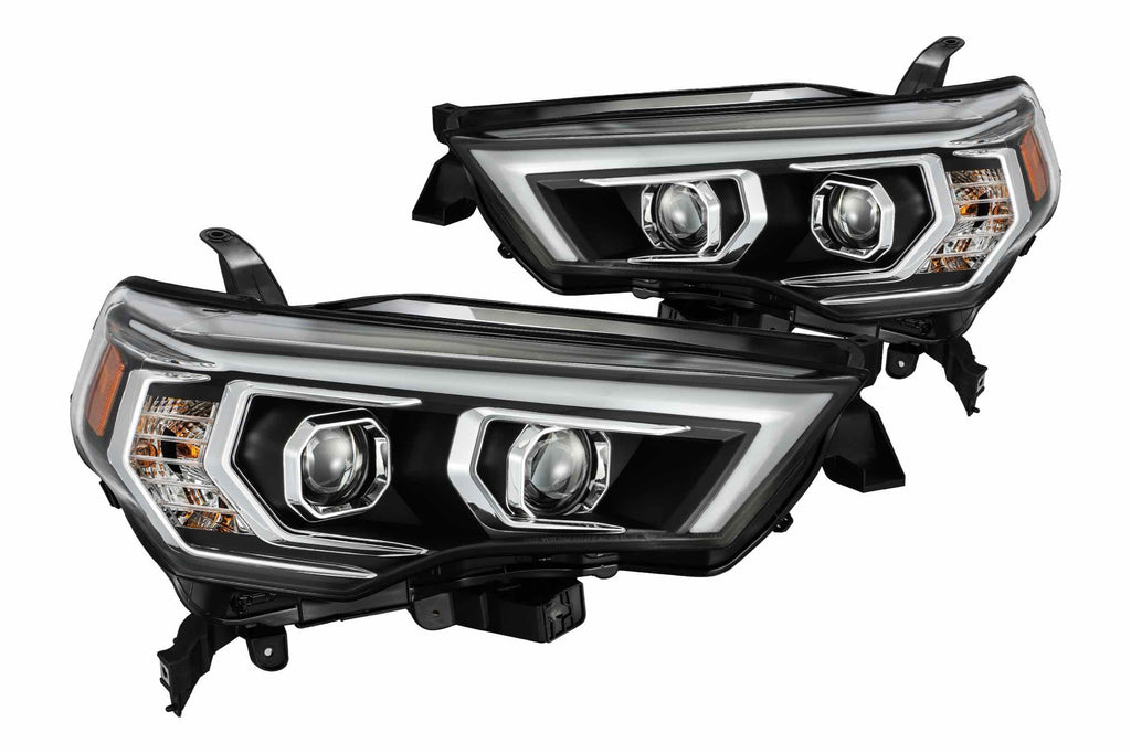 ARex (PRO-Series) Halogen Headlights:: Toyota 4Runner (14-20) - Chrome (Set)