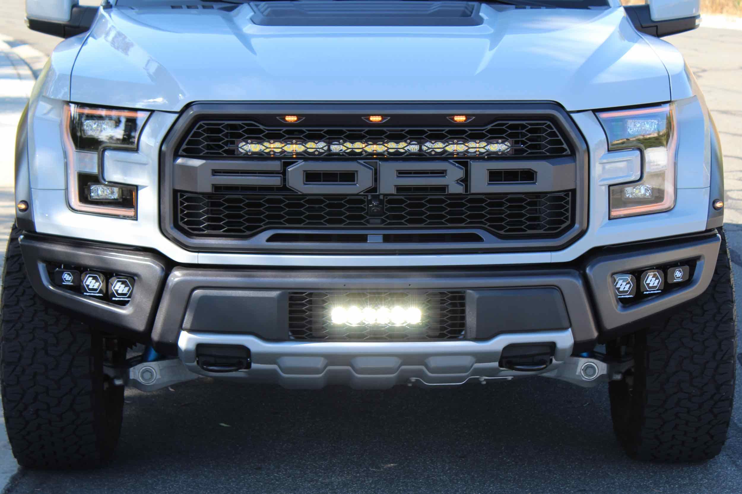 BD Grille-Mount LED System: Ford Raptor (17-20) (30in / S8 Bar)