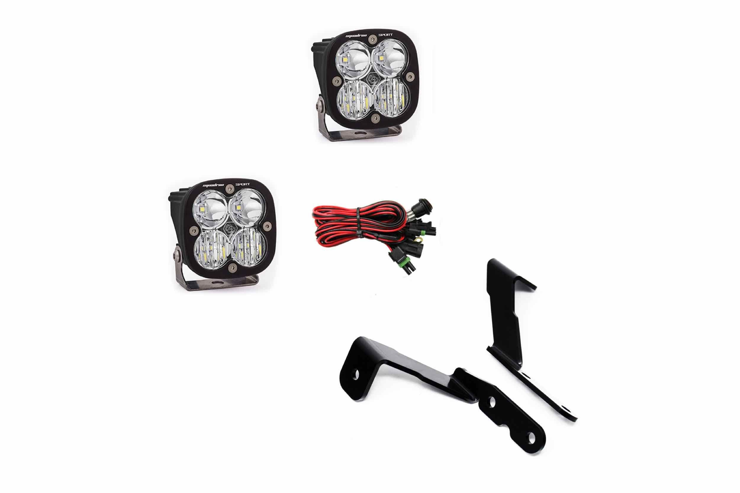 BD Ditch Light LED System: Silverado / Sierra (07-13) (Squadron Sport)