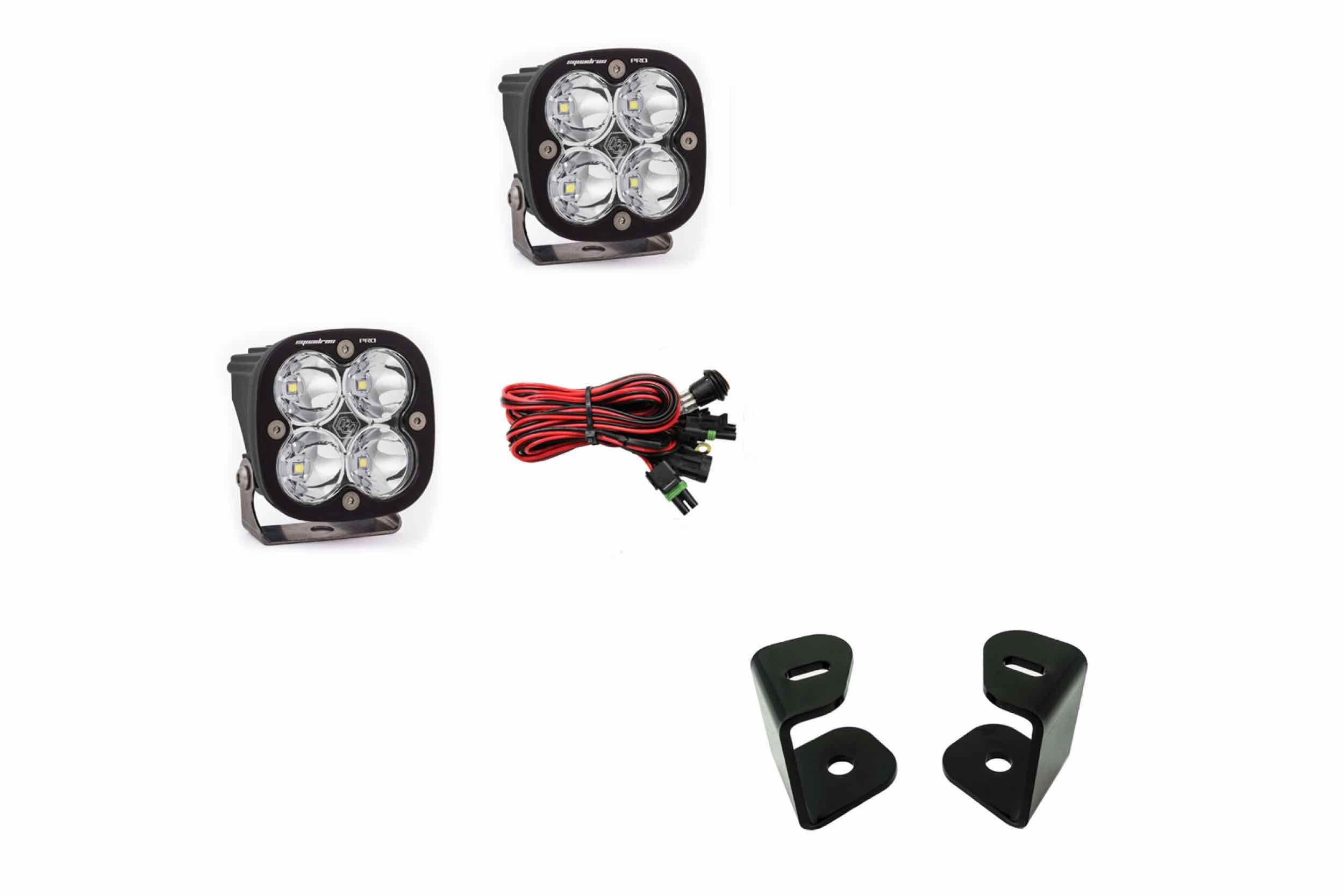BD Ditch Light LED System: Dodge Ram 1500 (09-18) (Squadron Pro)