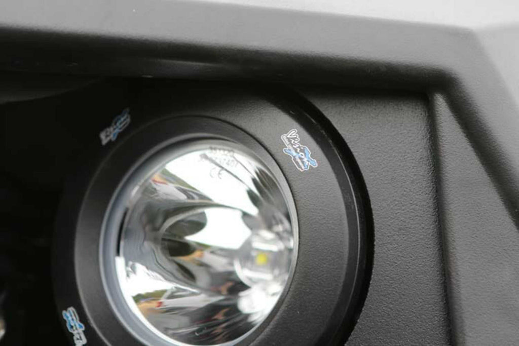 Vision X LED Headlights: Polaris RZR (14-16) (2x XIL-OPRH110 + 2x XIL-OPRH120 / Brackets / Wiring)