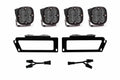 BD LED Fog Kit: Dodge Ram (Horizontal Fogs) (Amber / Squadron SAE)