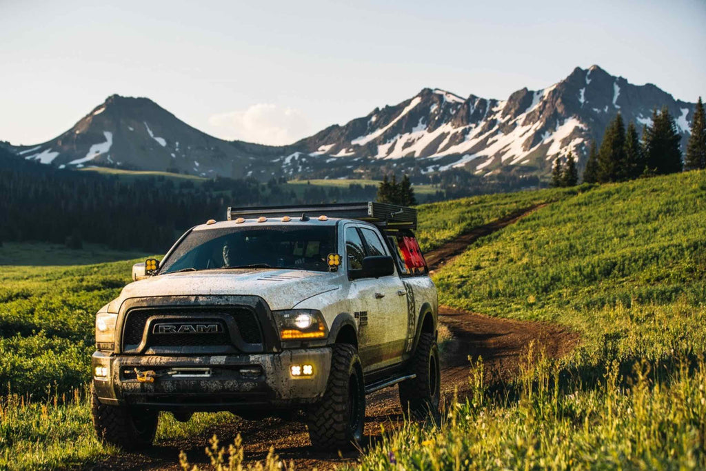 BD LED Fog Kit: Dodge Ram (Horizontal Fogs) (White / Squadron SAE)