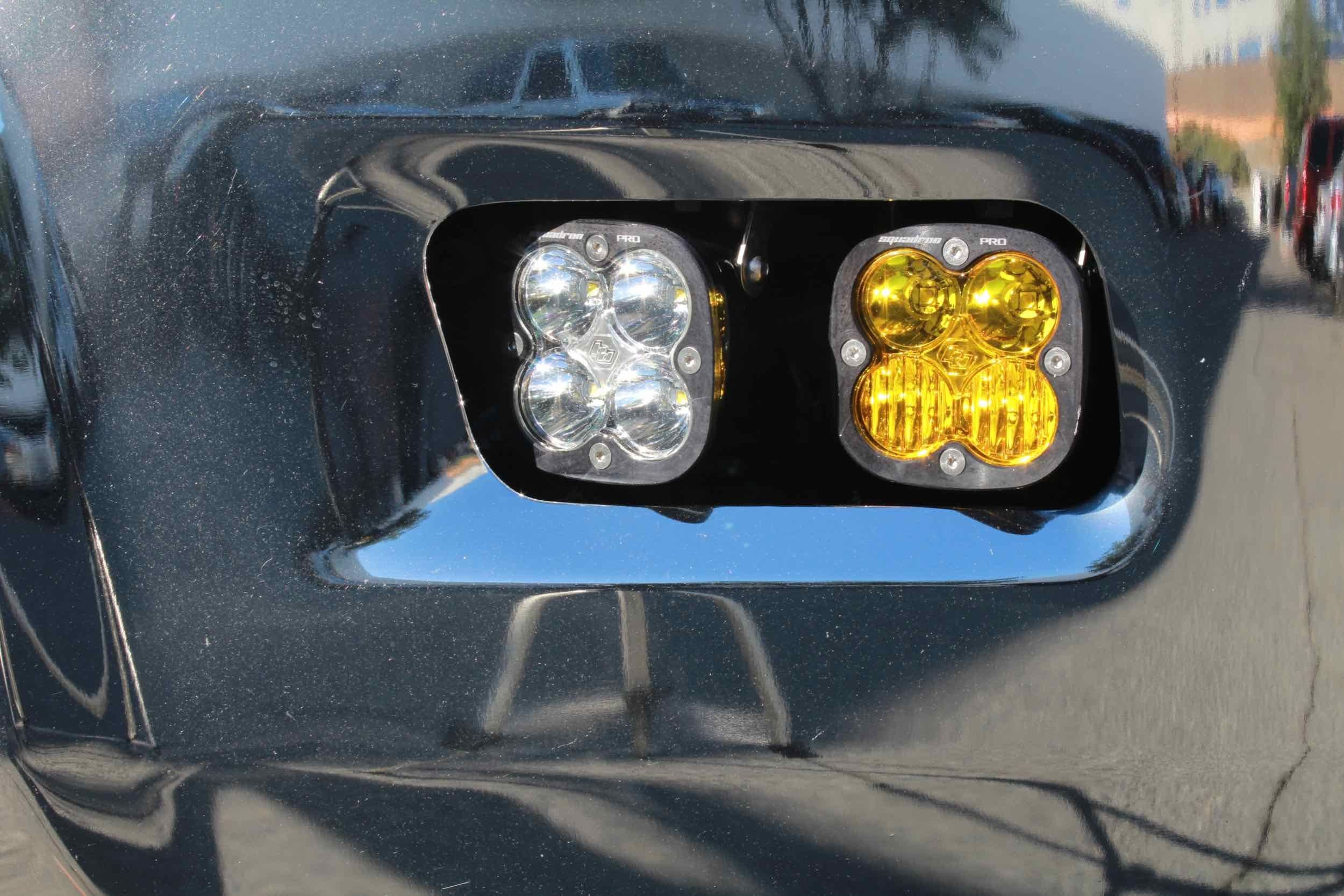 BD LED Fog Kit: Dodge Ram (Horizontal Fogs) (Amber / Squadron SAE)