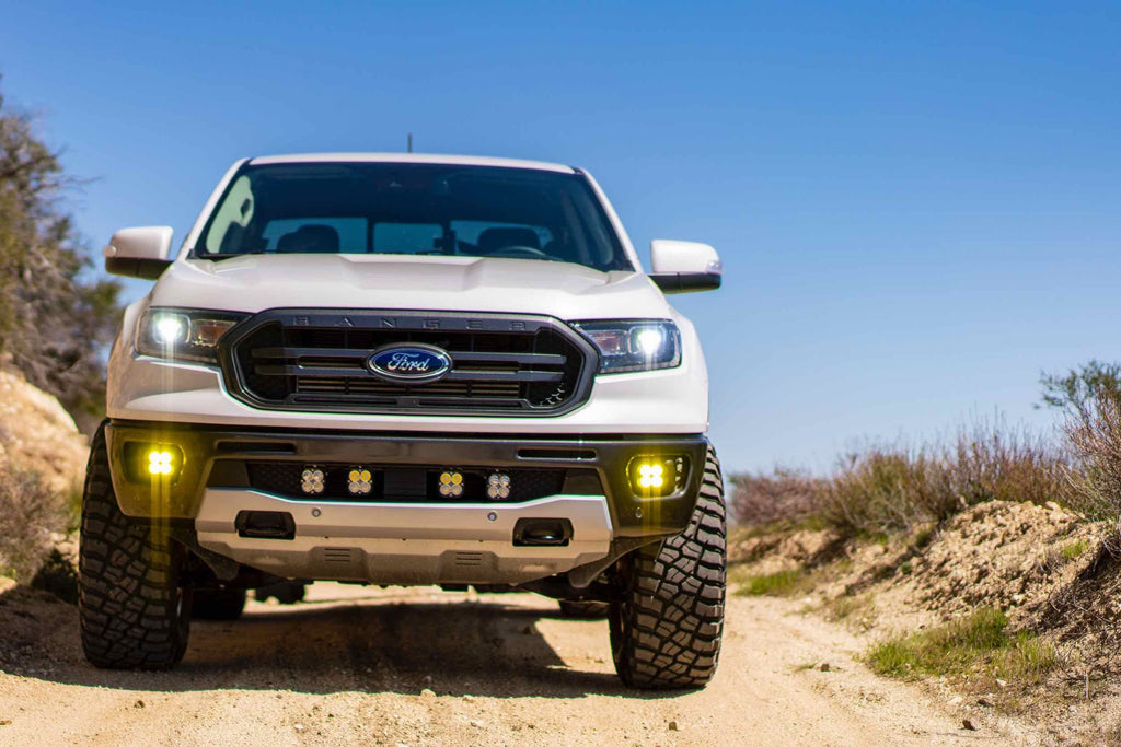 BD LED Fog Kit: Ford Ranger (19+) (White / Squadron Pro)