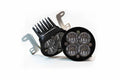 BD LED Fog Kit: Jeep JK (07-18) (White / Squadron Sport)