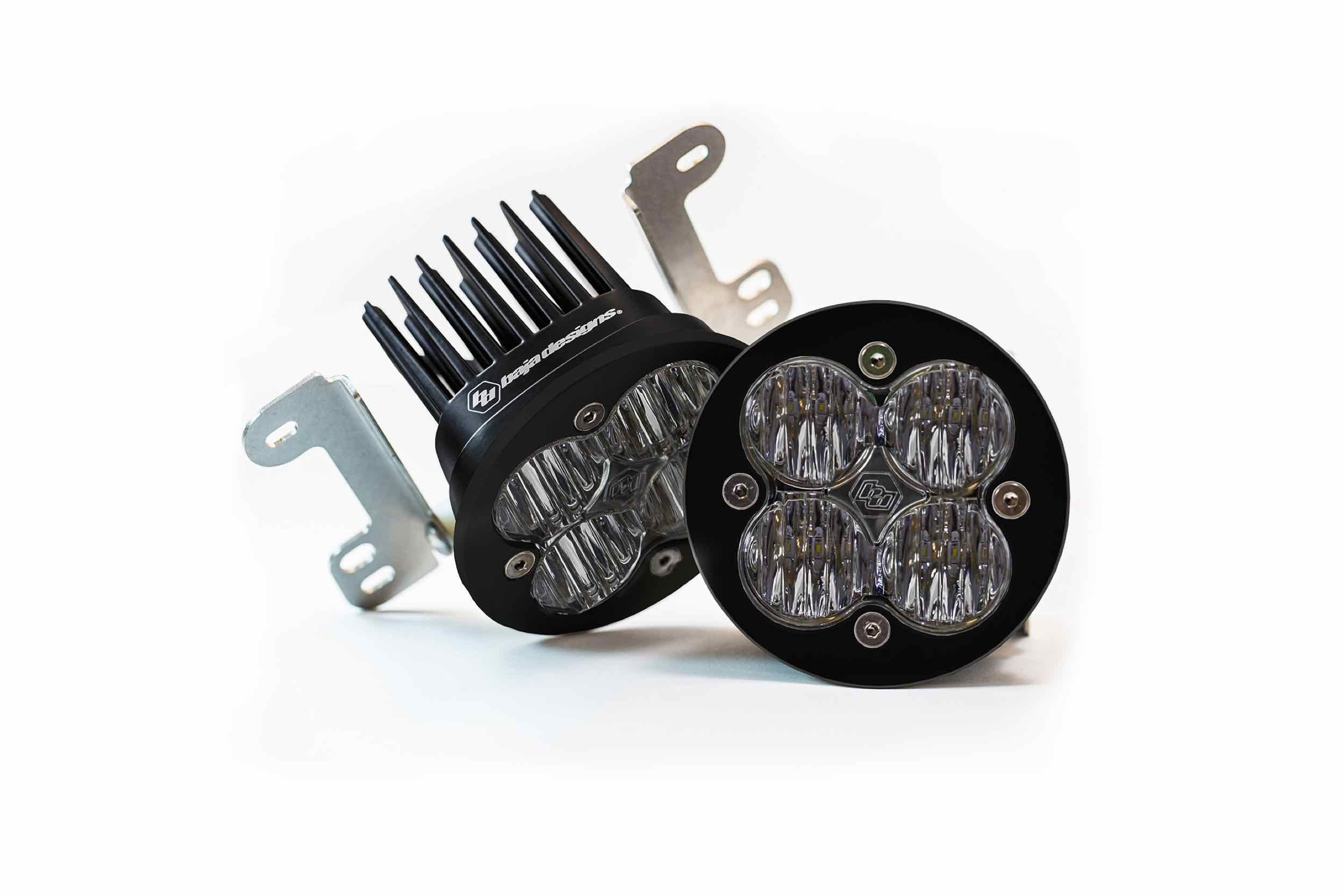BD LED Fog Kit: Jeep JK Rubicon X / 10th anniv.(13-16) (White / Squadron-R Sport)